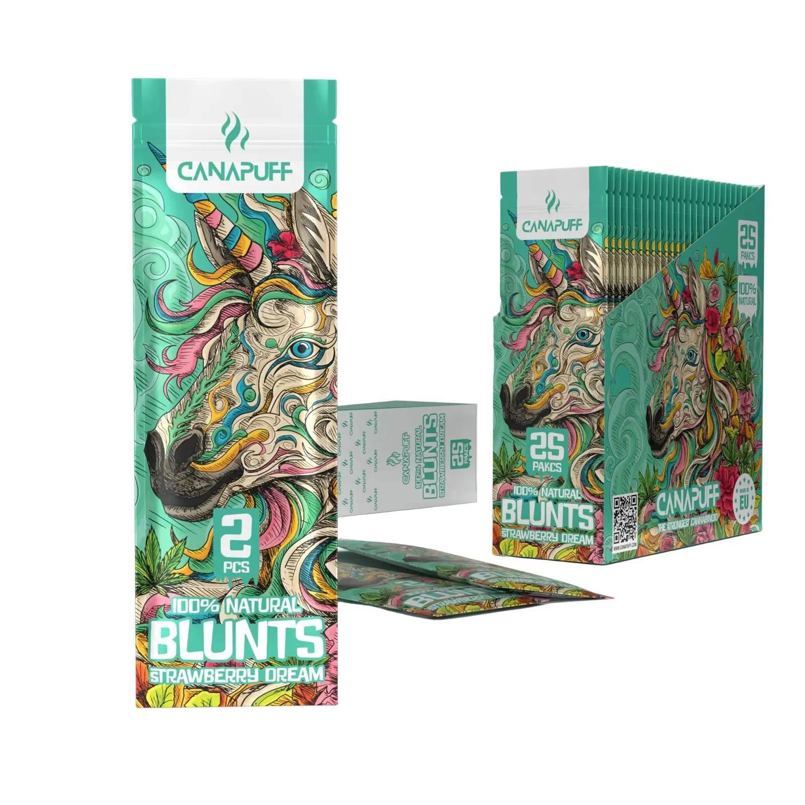 Blunt Wrap Rolls – Strawberry Dream - Image 2