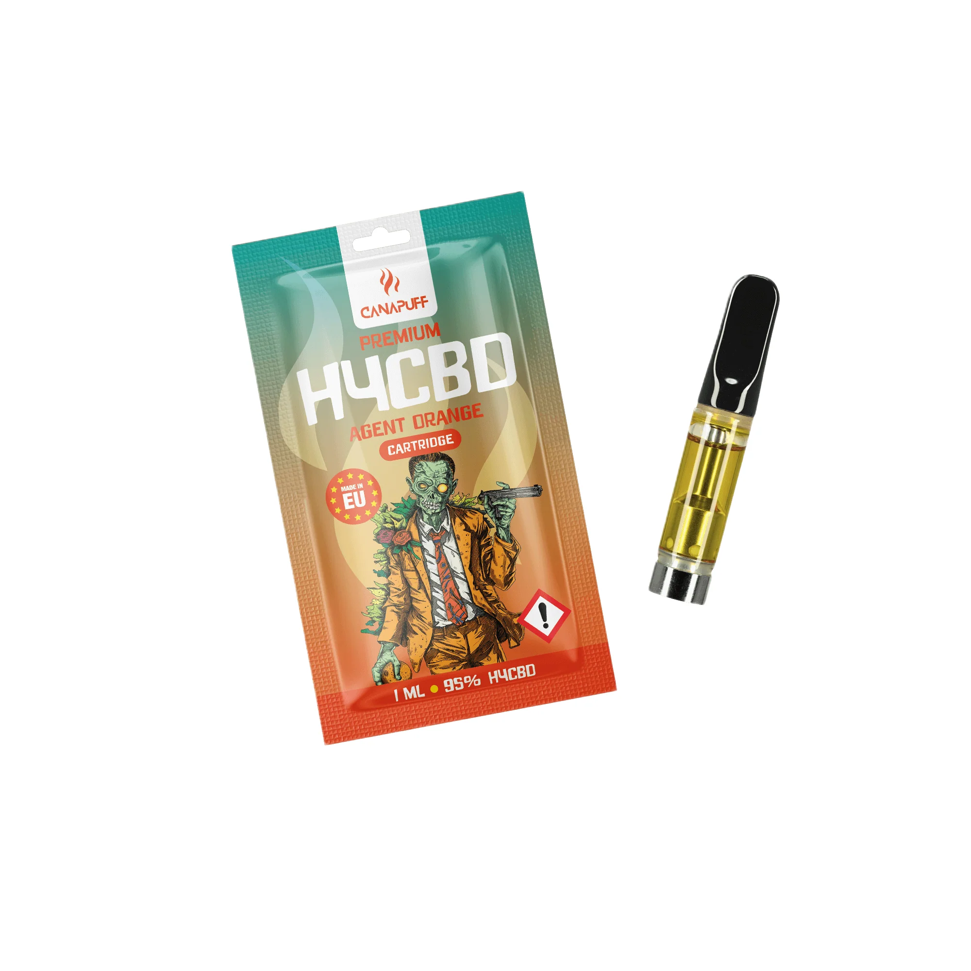 H4CBD Cartridge Agent Orange 96%