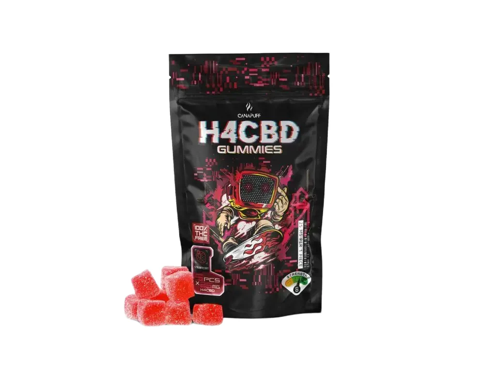 H4CBD Gummies Strawberry