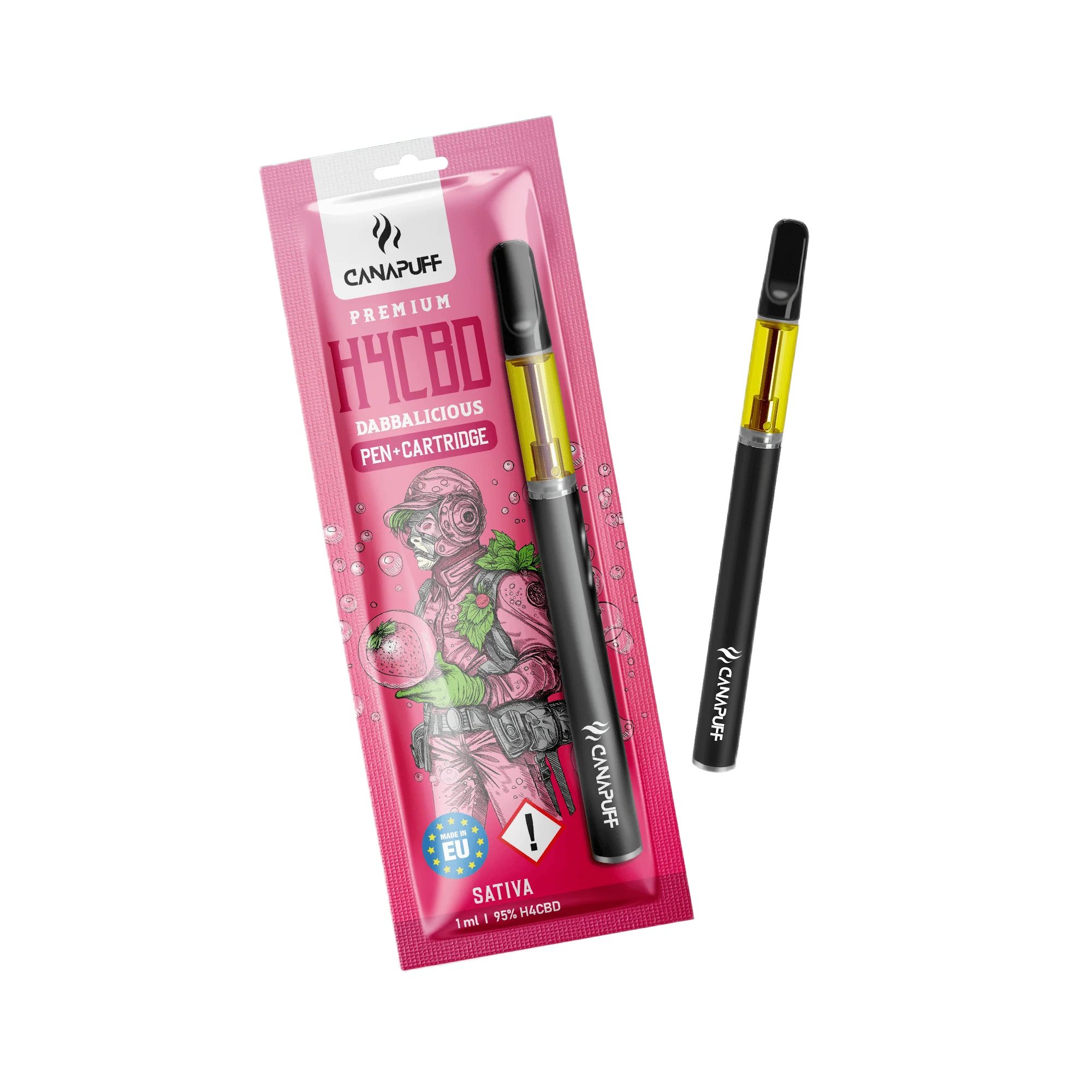 H4CBD Pen+Cartridge Dabbalicious 95%