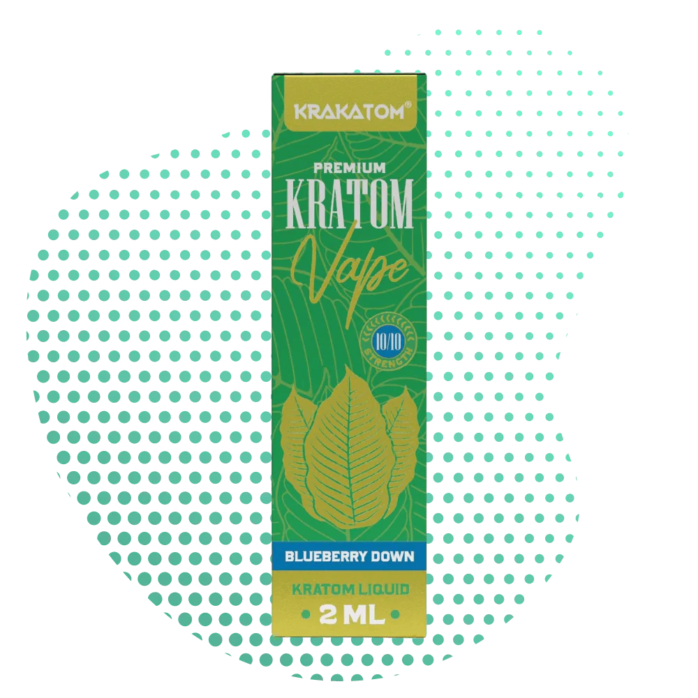 Kratom Vape 2ml Blueberry Down