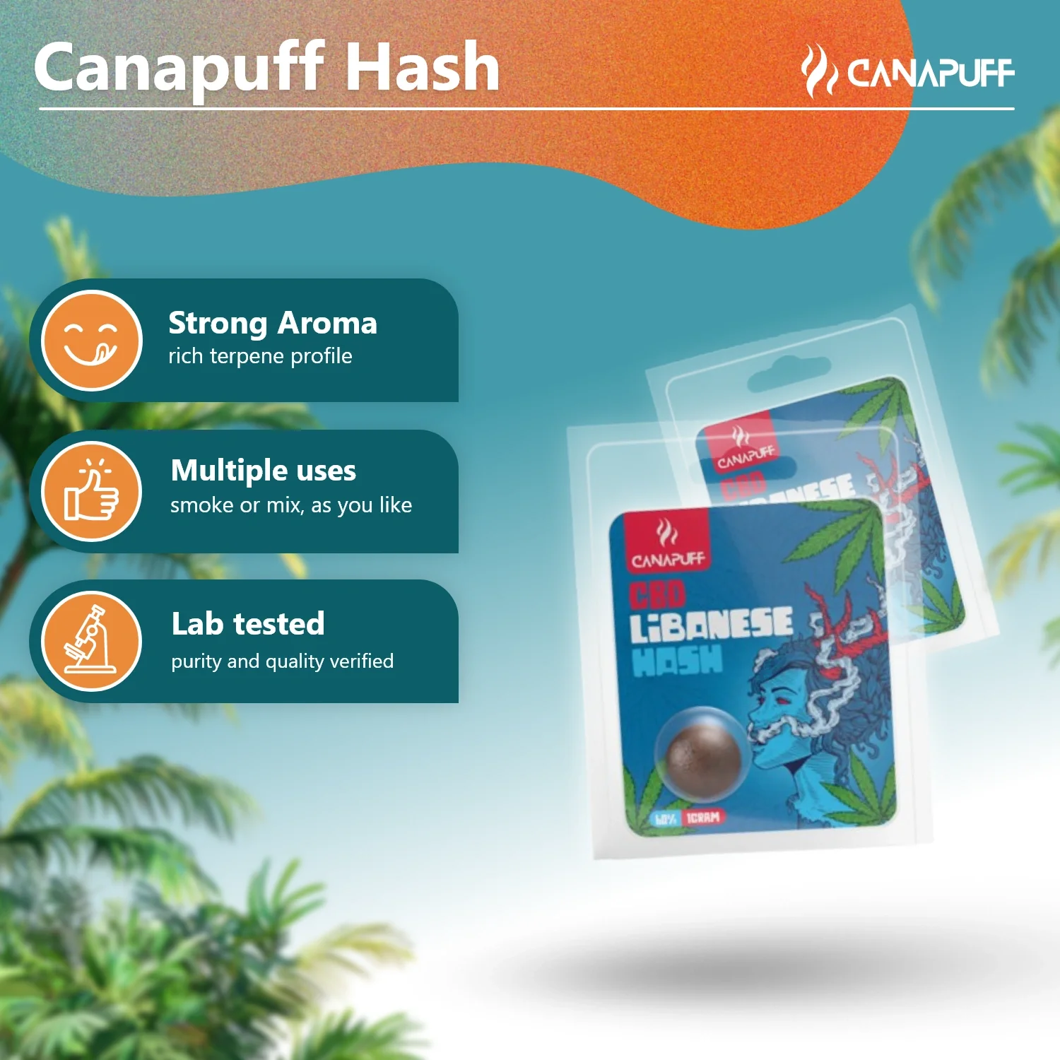 CBD Hash Libanese 60% - Image 2